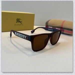 Burberry Brown & Black Square Sunglasses